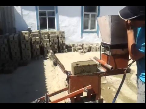Самодельные станки кирпич Самодельные станки кирпич