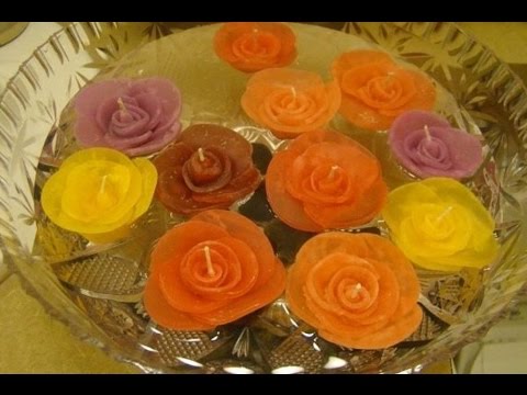Как сделать восковую свечу