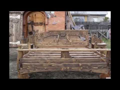 С дерева под старину своими руками