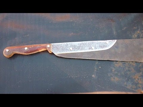 Как сделать мачете своими руками в домашних условиях видео Как сделать мачете своими руками в домашних условиях видео