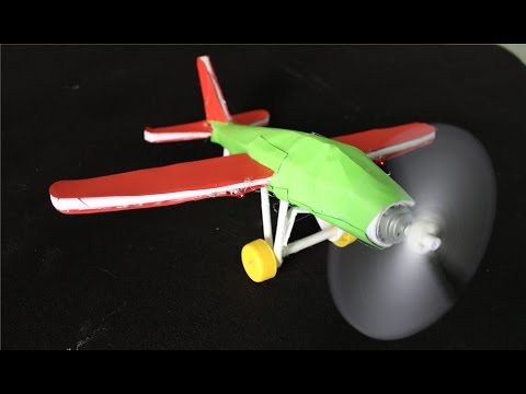 Как сделать бумажный самолет с двигателем " K2eao.ru