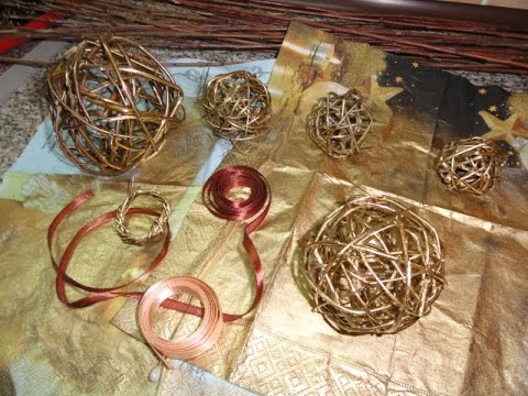 Как сделать ивовые шары