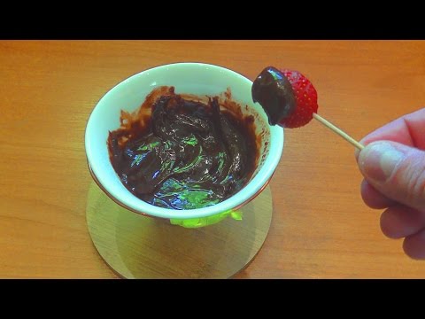 Фондю из шоколада своими руками Фондю из шоколада своими руками