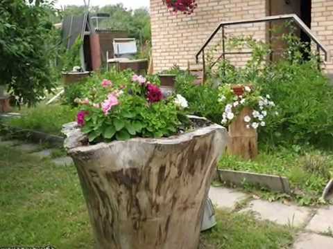 Каскадная клумба своими руками