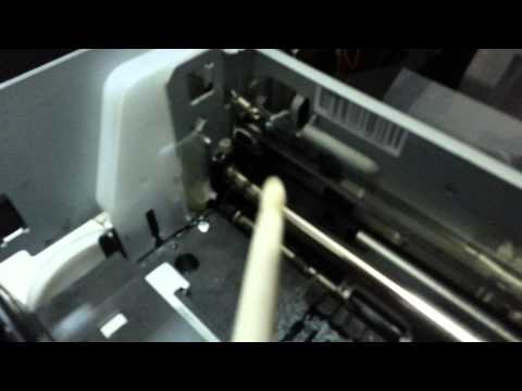 Как заменить впитывающую прокладку в принтере epson t50