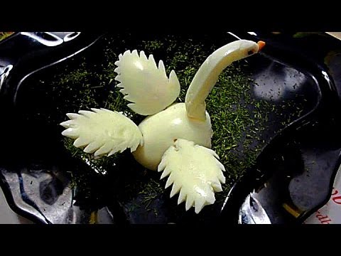 Мастер класс лебедь из яйца