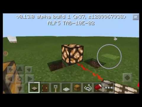 Как сделать в майнкрафте pocket edition рычаг