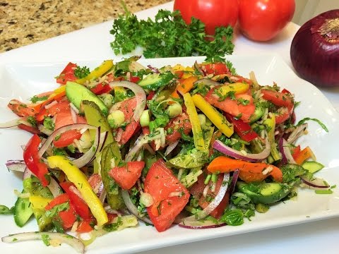 Овощной салат рецепты простые и вкусные Овощной салат рецепты простые и вкусные