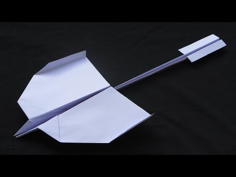 Как сделать самолет из бумаги ласточку