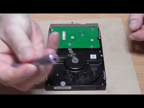 Ремонт жестких дисков seagate видео