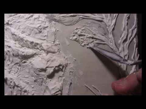 Барельеф из шпаклевки мастер класс