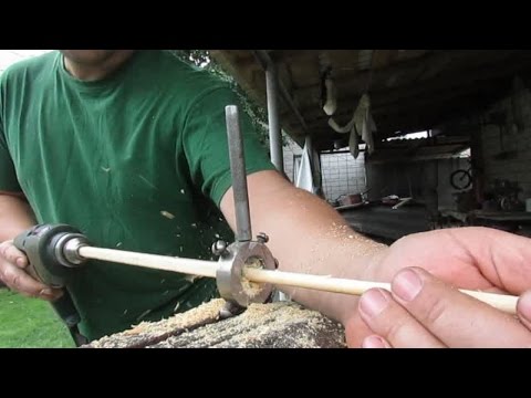 Как сделать круглую палку из дерева Как сделать круглую палку из дерева