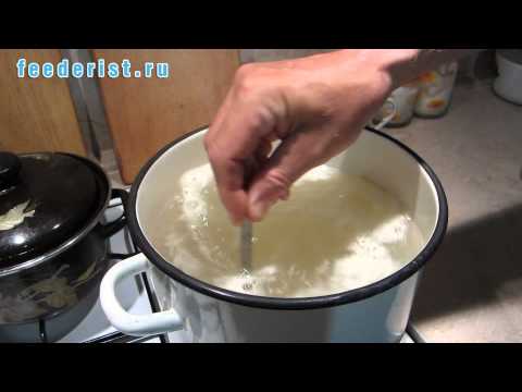 Приготовление пшена для рыбалки Приготовление пшена для рыбалки