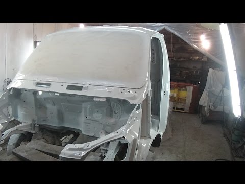 Покрасить газель своими руками видео