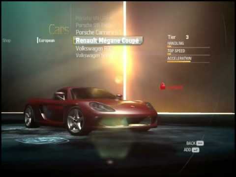 Need For Speed: Undercover/Cars