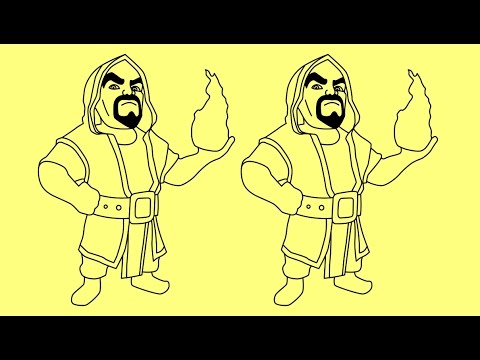 Как нарисовать миньона из clash of clans поэтапно Как нарисовать миньона из clash of clans