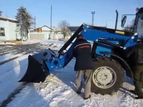 Погрузчик на трактор видео