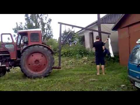Кран на навеску мтз своими руками Кран на навеску мтз