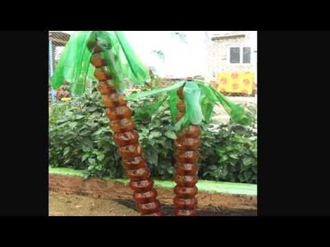 ГНТИ - Пальма из пластиковых бутылок - Видеорепортажи из мира науки и техники