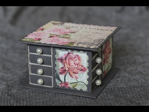 Шкатулки из коробок от обуви Шкатулки из коробок от обуви