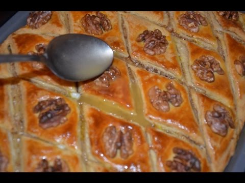 Как испечь пахлаву в домашних условиях рецепт