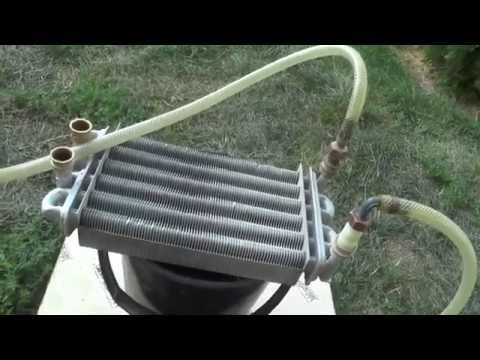 Чистка газового котла бакси