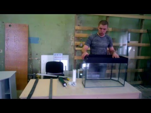 чем вырезают дно у расбитого аквариума чем носить