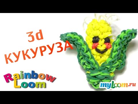 Как сделать пирожное из резинок