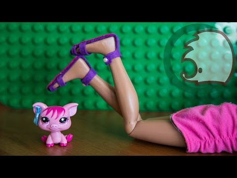 Как сделать очки для кукол видео