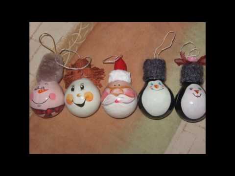 Как сделать елочные игрушки из своими руками и фото