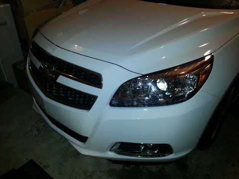 Chevy Malibu Front License Plate Removal