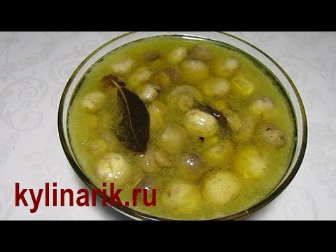 Как законсервировать шампиньоны в домашних условиях