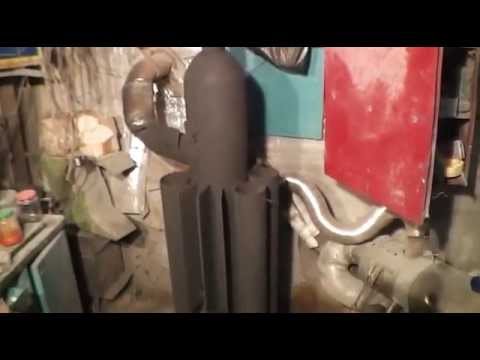 Печь из кислородного баллона