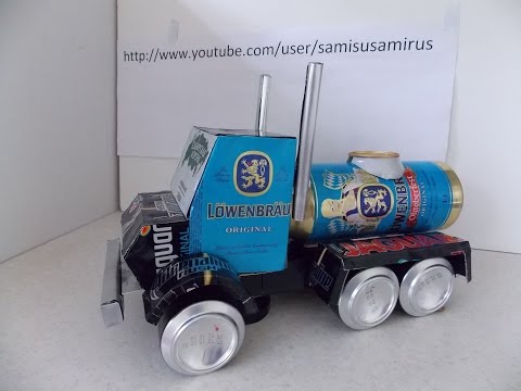 Мотоцикл из пивных банок