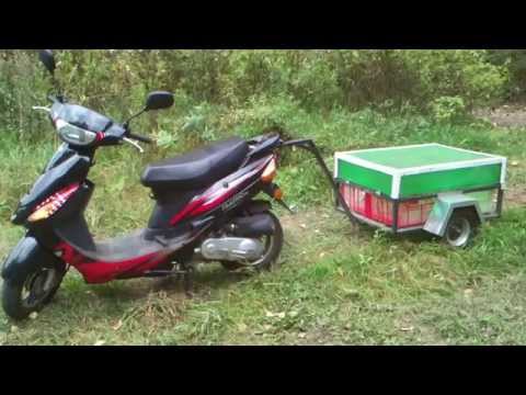 Прицеп скутера своими руками
