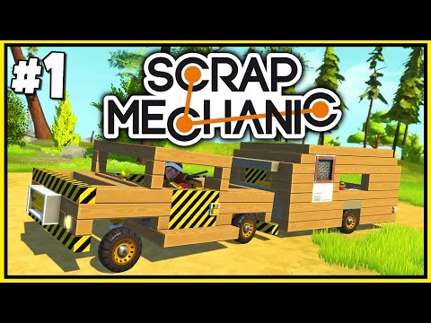 Как в scrap mechanic сделать машину простую Как в scrap mechanic сделать машину простую