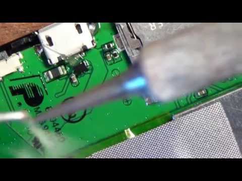 ГНТИ - спутниковый навигатор prestigio.припаеваем гнездо usb.wmv - Видеорепортажи из мира науки и техники