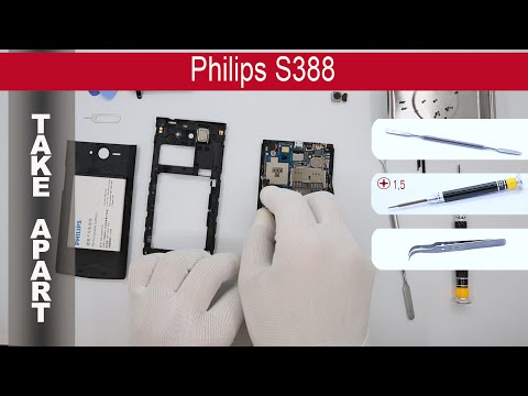 ГНТИ - Как разобрать Philips S388 Разборка и Ремонт, Disassembly, Take Apart - Видеорепортажи из мира науки и техники