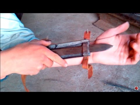 Как сделать клинок в домашних условиях легко