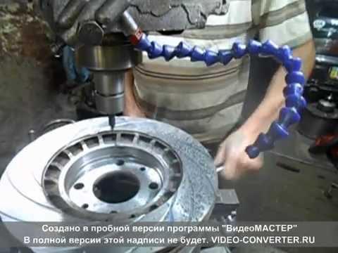 Вентилируемые диски своими руками