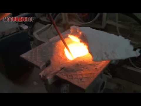 Печь для плавки алюминия на угле