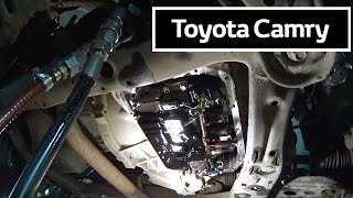 Замена масла в акпп тойота камри 2.4 v40 своими руками Замена масла в акпп тойота камри 2.4 v40 своими руками